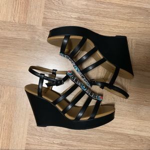 Torrid Beaded Strap Platform